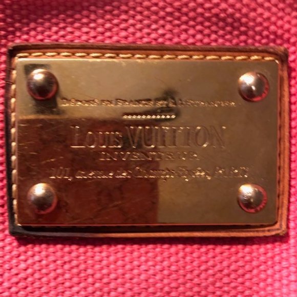 🏝 🏖 LOUIS VUITTON Antigua Canvas Cabas MM (PINK) 💗 - Picture 5 of 12